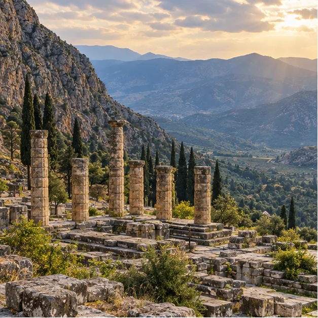 Δελφοί τοπίο
