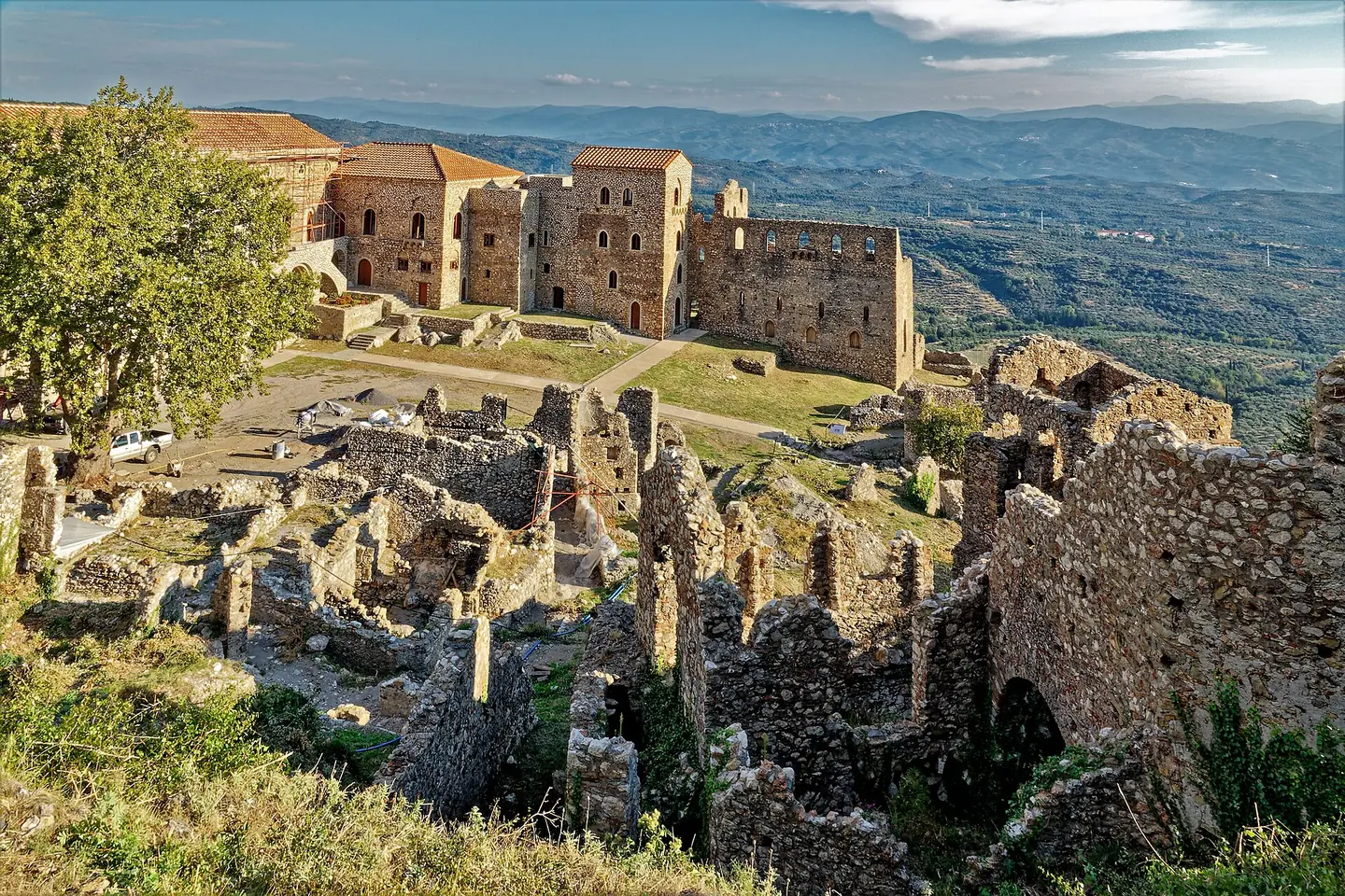 Mystras landscape